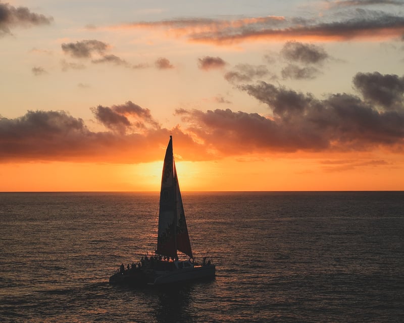 Ko Olina Sunset Sail With Hawaiian Music