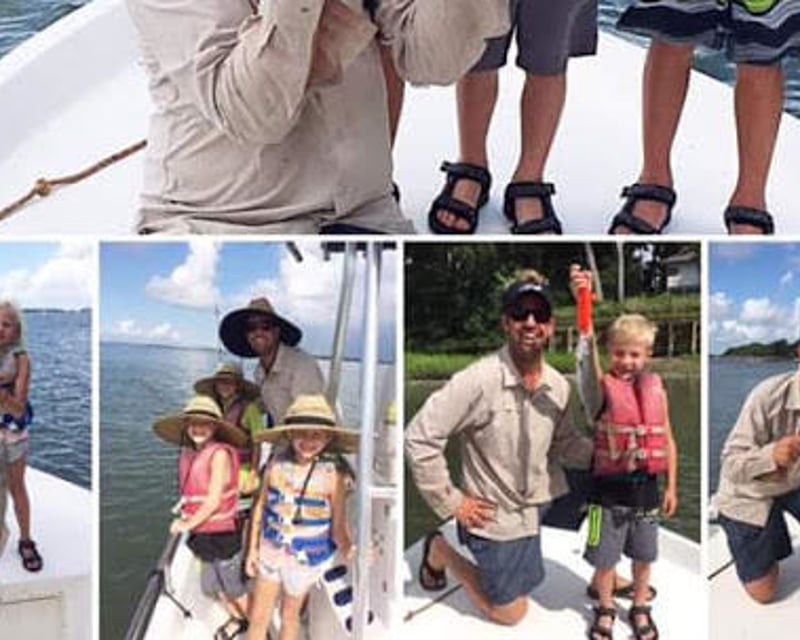 Kids Inshore Fishing Charter in Hilton Head Island