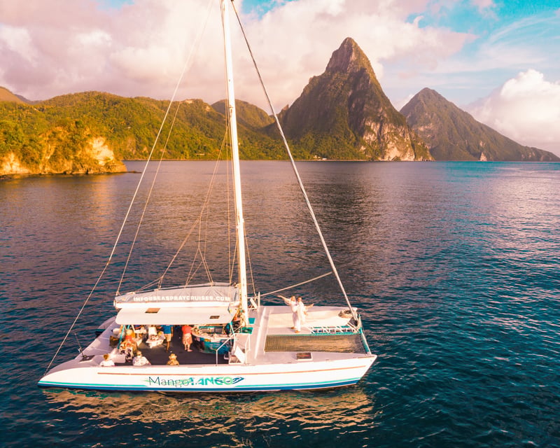 Sapphire Falls Hike & Cruise to Soufriere, St. Lucia