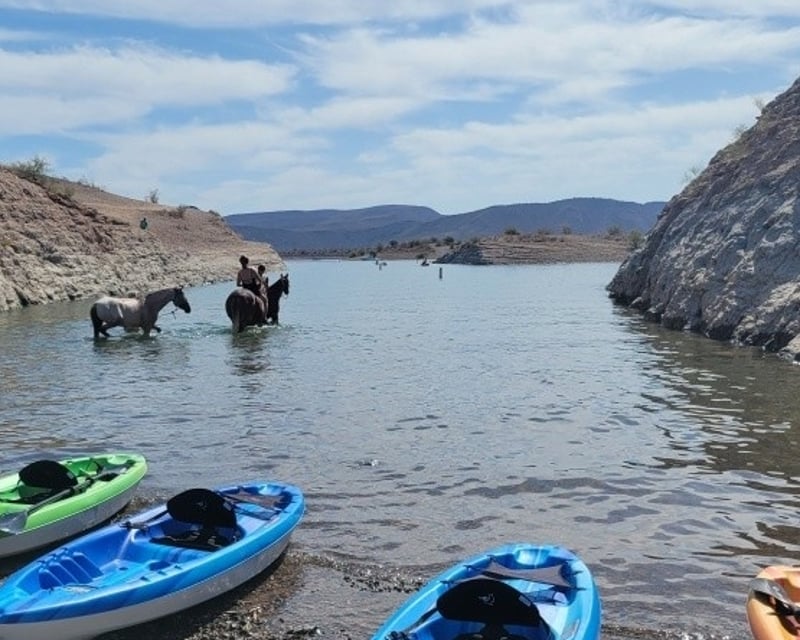 Single Kayak Rental at Lake Pleasant Regional Park