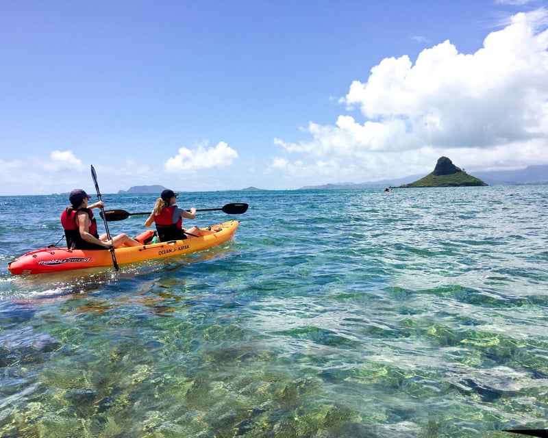 4-Hour Self-Guided Kayak Tour to Mokoli'i, Oahu