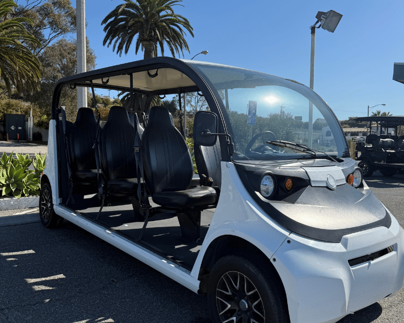 Street-Legal 6-Seater Golf Cart Rental in Oceanside