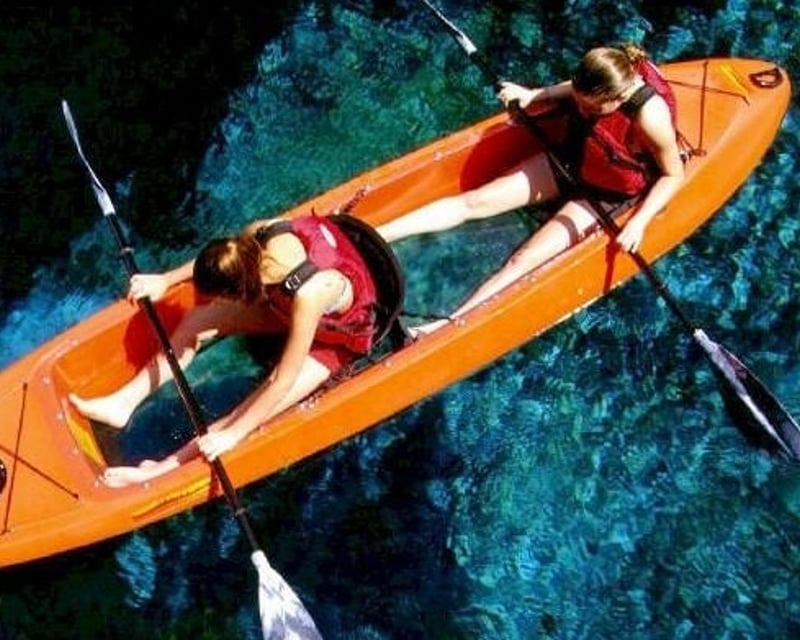 Salt River Bay Glass Bottom Kayak Rental