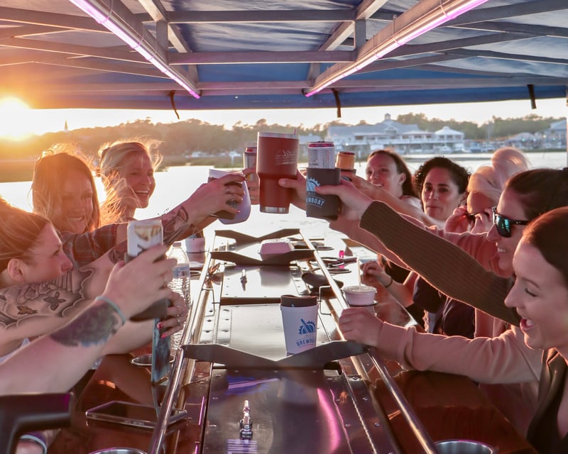 Happy Hour Pedal Pub Cruise in Murrells Inlet