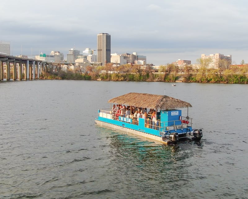 Private Tiki Boat Cruise on the James River in Richmond