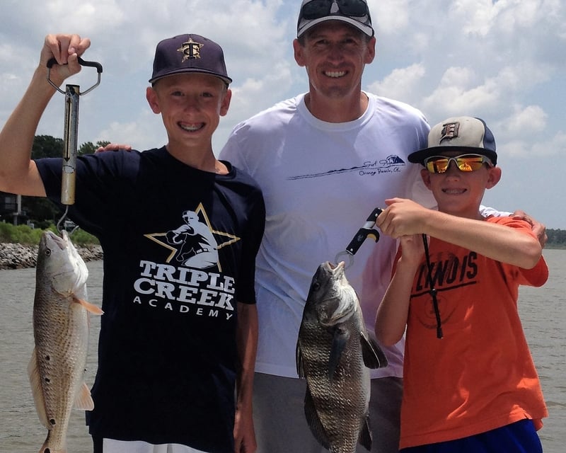 Private Family Inshore Fishing Trip in Orange Beach