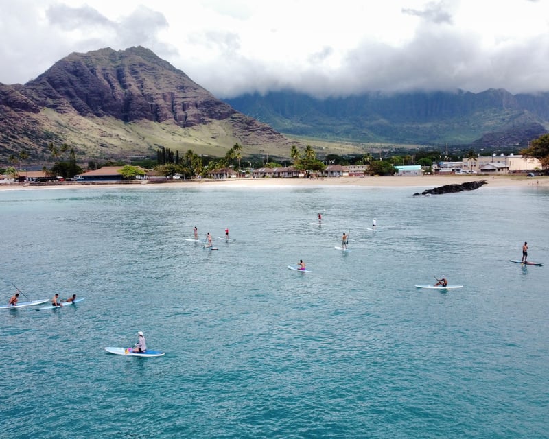 Stand-Up Paddleboard Lesson at Pokai Bay