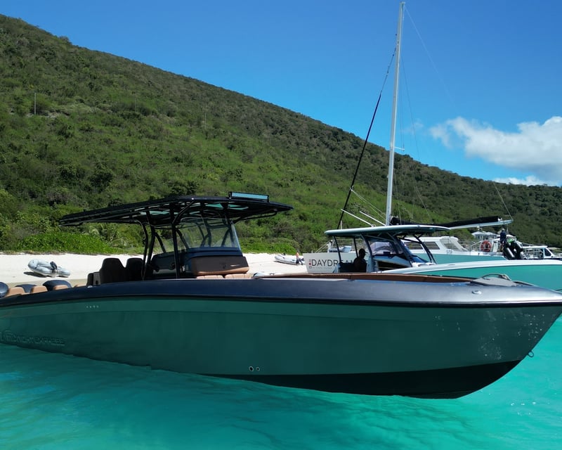 37' Midnight Express Charter in St. Thomas