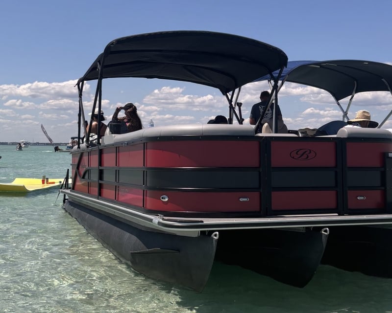 Private Crab Island Tritoon Charter From Santa Rosa Beach