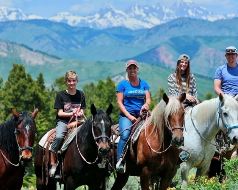 Ride a Horseback Lunch Trail Ride in Jackson Hole