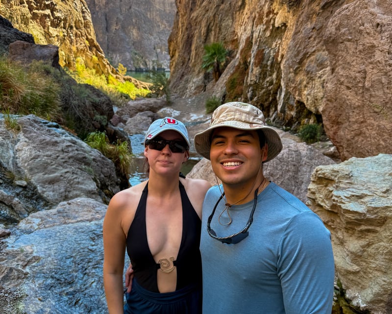 Goldstrike Canyon Hot Springs Hike with Rope Climbs