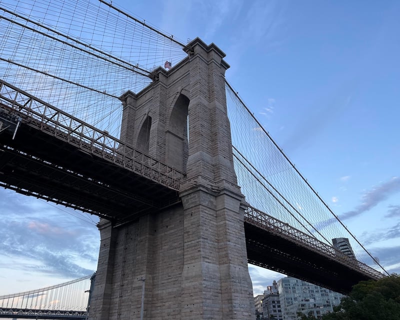 Brooklyn Bridge History Walking Tour to DUMBO
