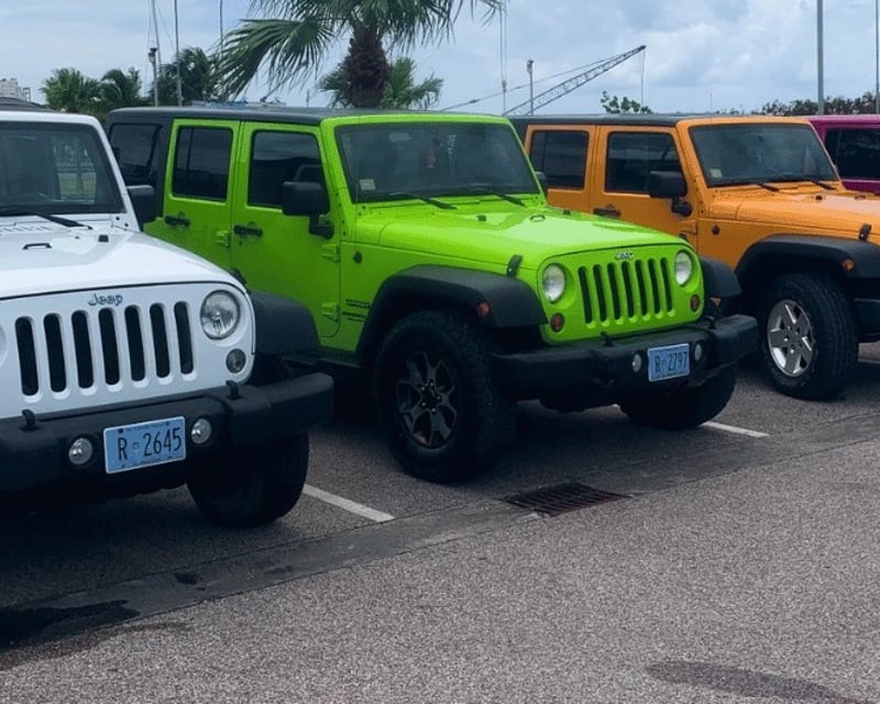 Explore St. Maarten by Custom Jeep