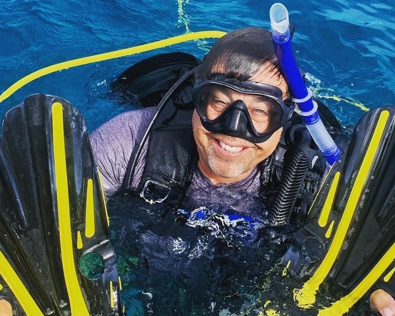 Beginner Scuba Diving on the Coral Reef in Key Largo