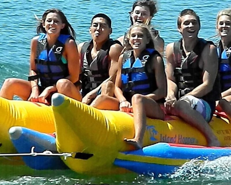 Banana Boat Ride at The Beach Club