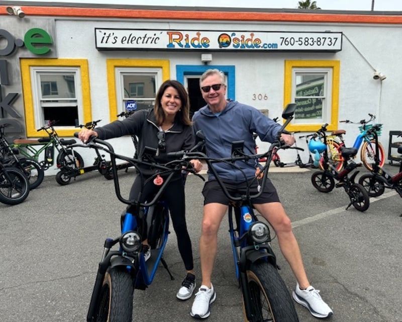 Guided Electric Coastal Ride Tour in Oceanside