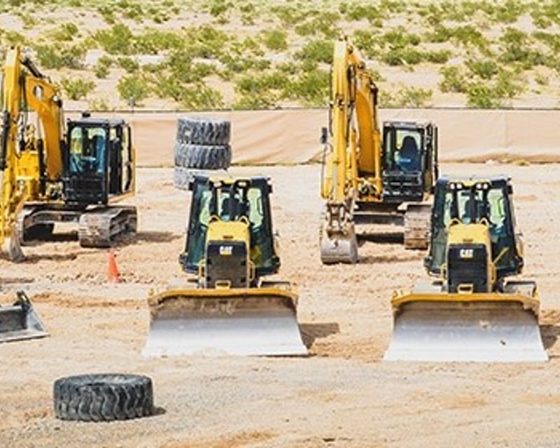 Large Group Excavator & Bulldozer Experience in Las Vegas
