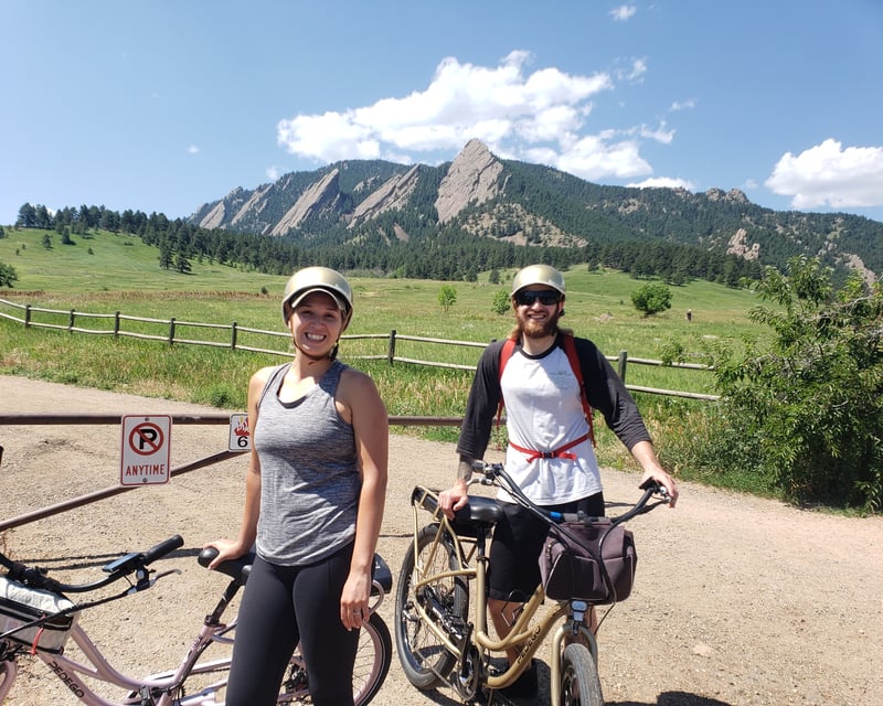 Pedal-Assist E-Bike Rental on Boulder Bike Paths