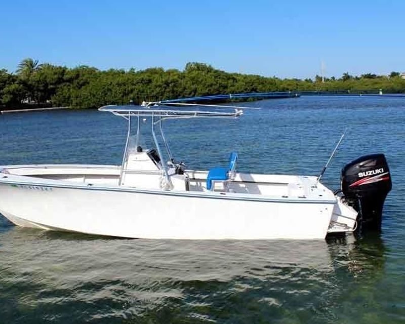 Rent a 23' SeaCraft Boat in Key West