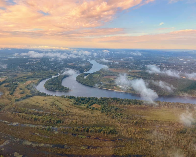 45-Minute Connecticut River Helicopter Tour
