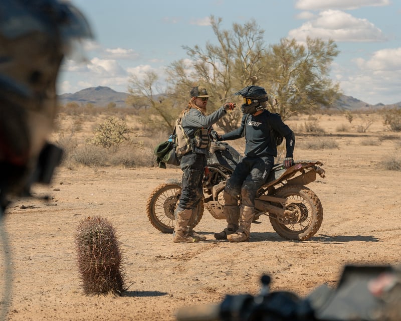 Private Adventure Bike Riding Lesson in Morristown, AZ