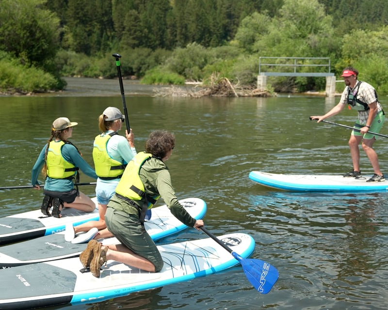 Private Stand Up Paddleboarding Lesson in Etna, WY