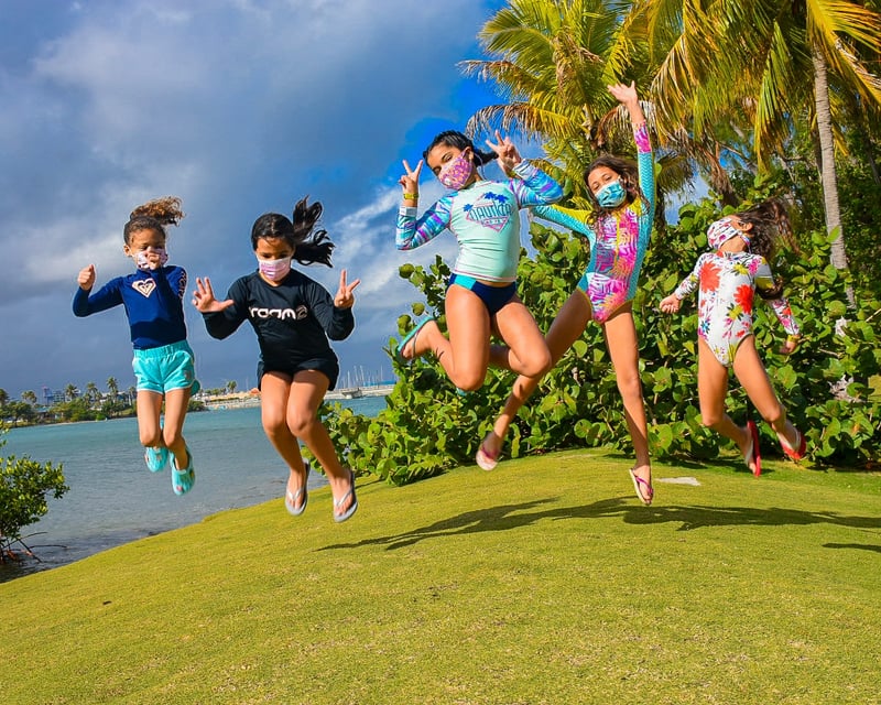 Group Birthday Party at Condado Lagoon, San Juan
