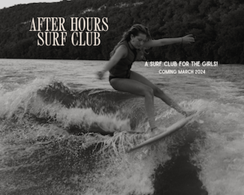 After-Hours Women’s Wake Surfing Club in Austin