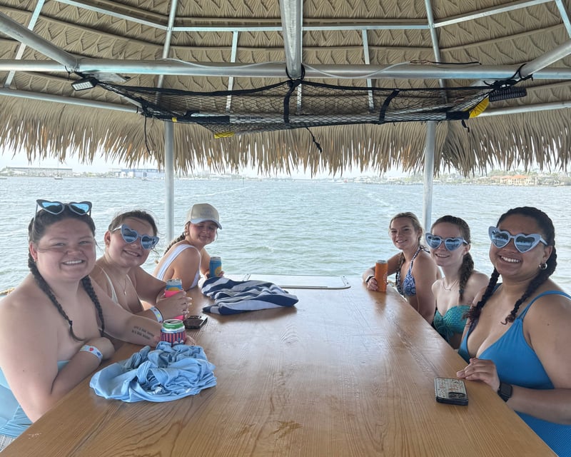 Cruise & Snorkel Shell Island on a Tiki Boat