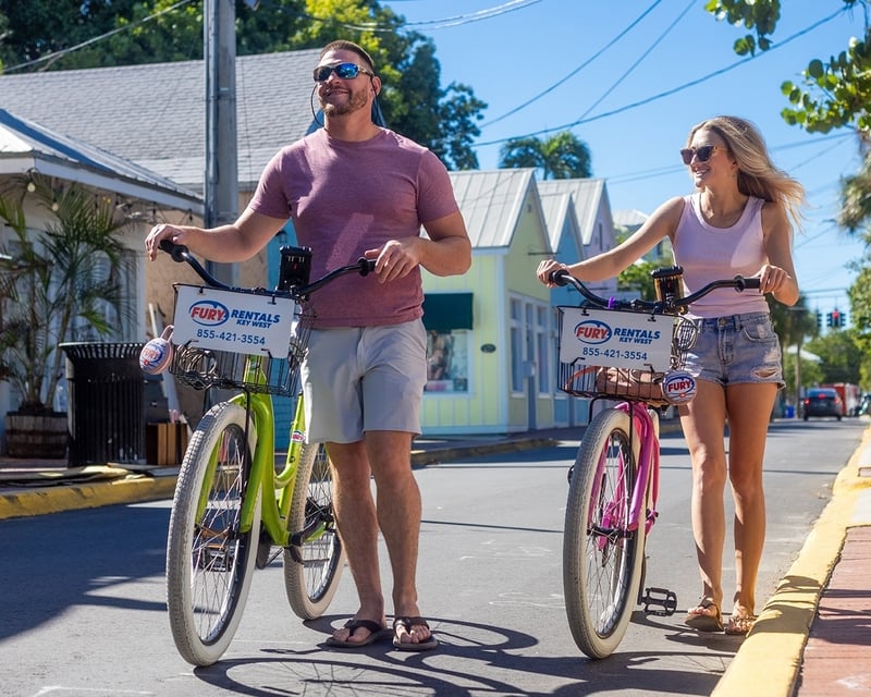1-Day Bike Rental in Old Town Key West