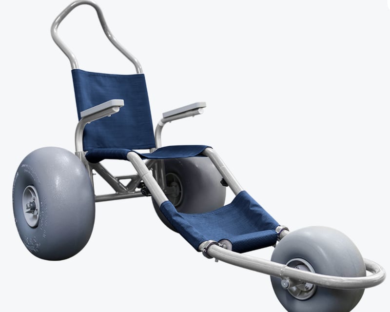 Amphibious Beach Wheelchair Rental in Treasure Island