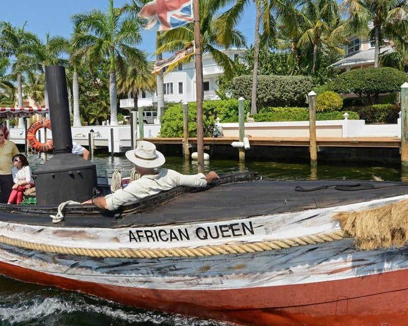 Steamboat Canal Cruise on the African Queen in Key Largo