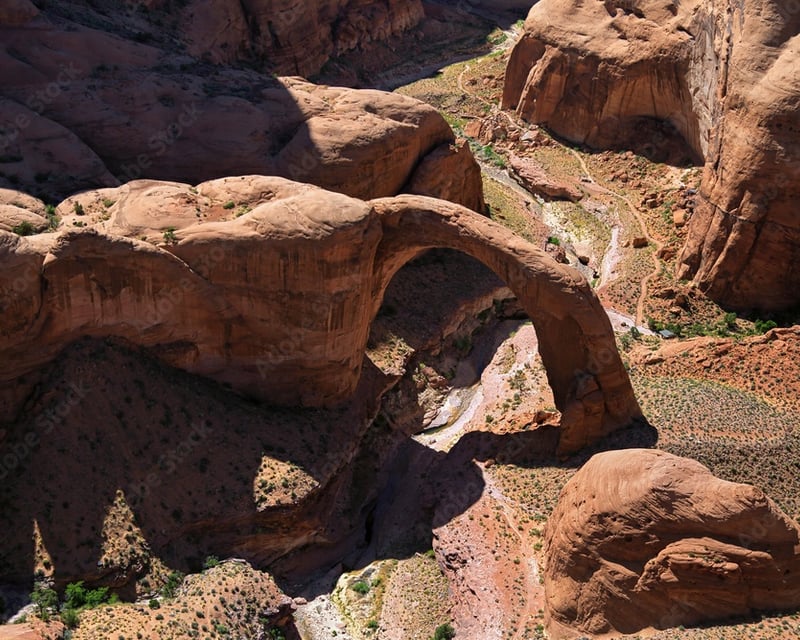 Rainbow Bridge & Lake Powell Scenic Flight from Page