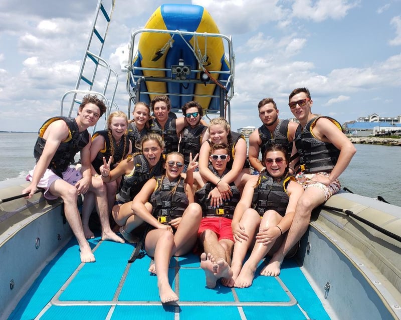 Ride a Banana Boat in Ocean City
