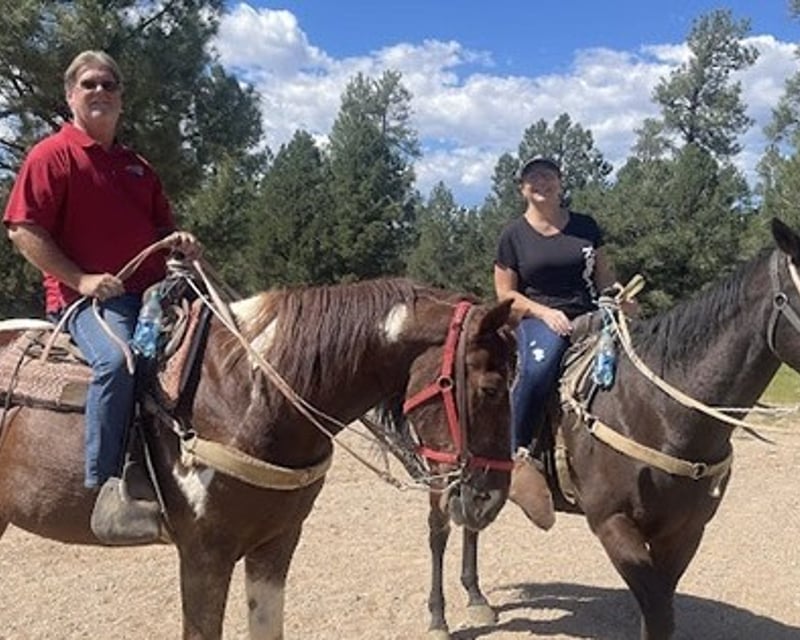 High Desert Horseback Ride in Williams