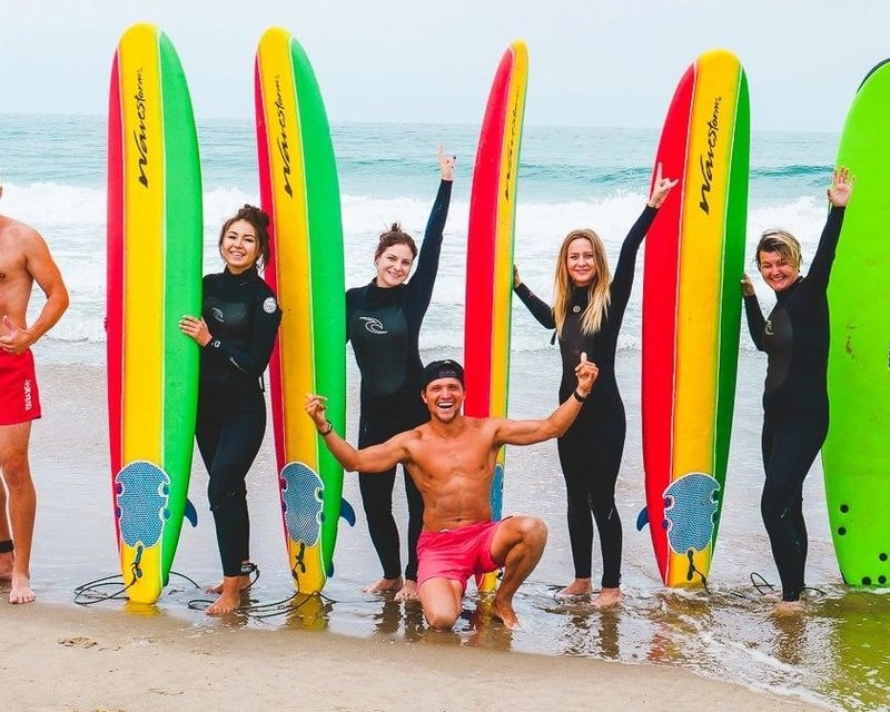 Beginner Group Surf Lesson in Venice Beach