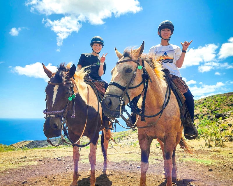 Mountain Vista Horseback Ride in Kapolei