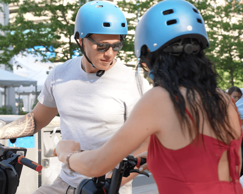 Self-Guided Boston Electric Scooter Rental