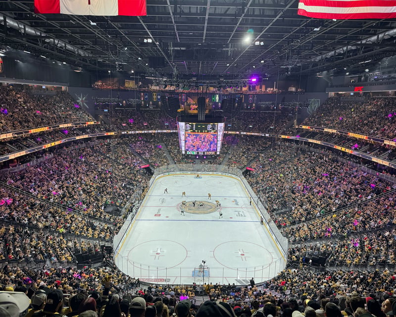Vegas Golden Knights Hockey Game at T-Mobile Arena
