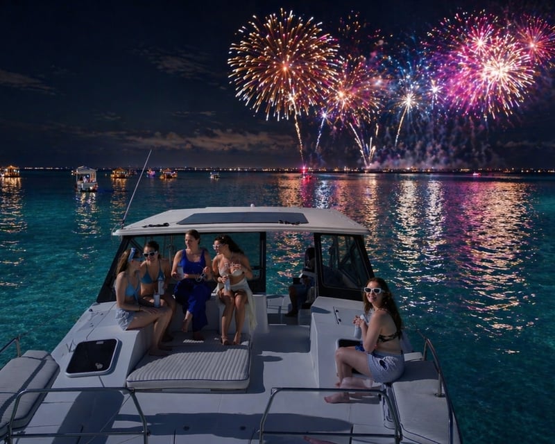 4-Hour Fireworks Cruise on Choctawhatchee Bay