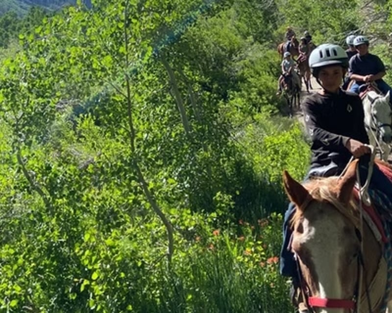 Bishop Guided Horse Ride for Ages 6 & Under
