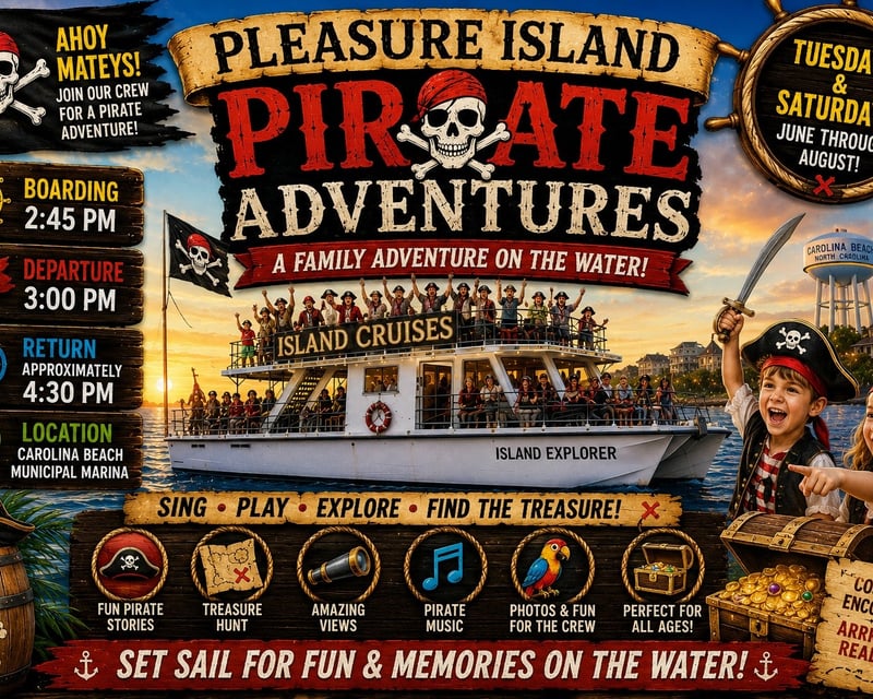 Carolina Beach Pirate Adventure Cruise