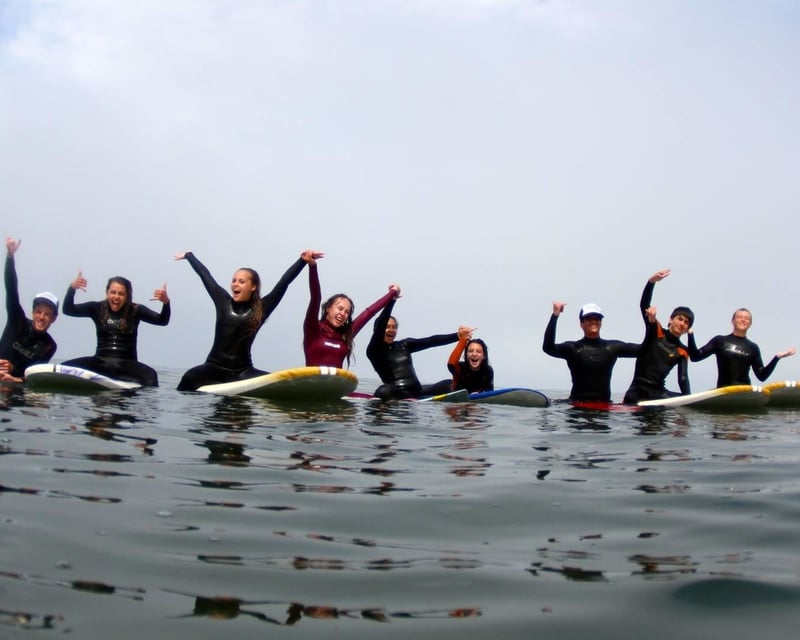 Private Group Surf Lesson in Santa Cruz