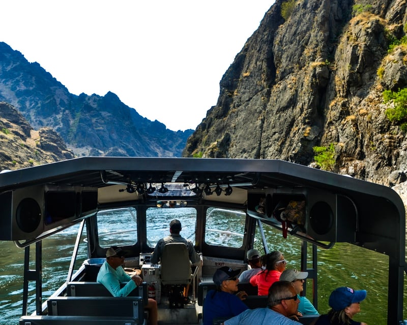 Take a 6-Hour Private Jet Boat Tour in Hells Canyon