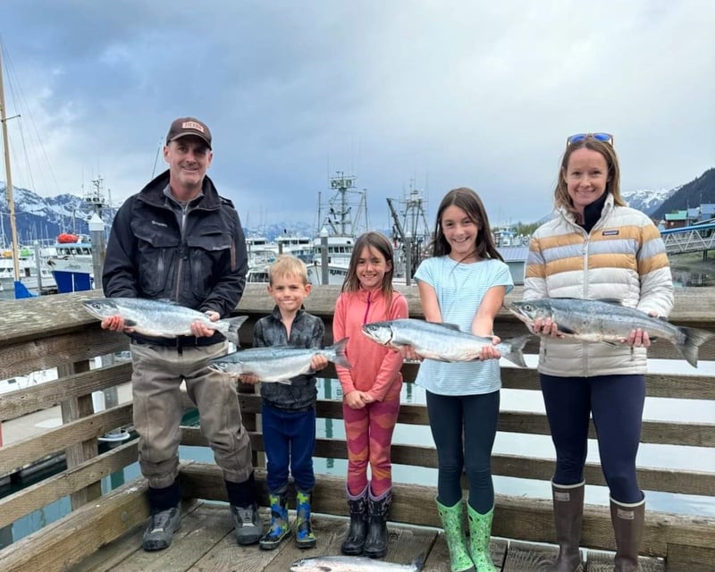 Guided Salmon Shore Fishing in Seward