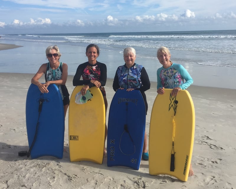 Mindful Bodyboarding Lesson in Daytona Beach