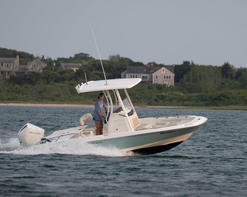 21' Boston Whaler Boat Rental in Nantucket
