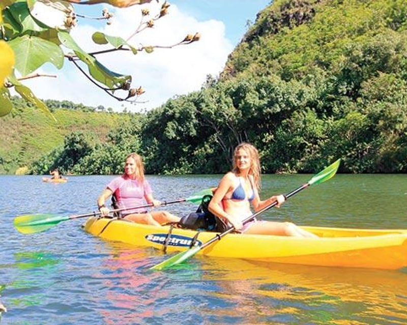 Guided 4-Mile Wailua River Kayak Tour in Kauai