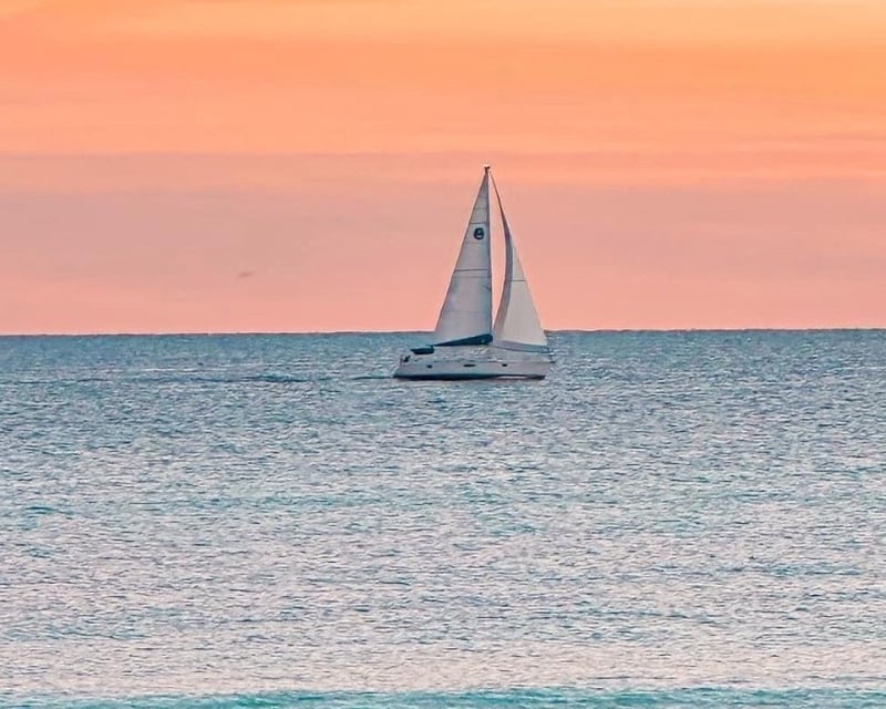 Private Sunset Sailing Charter on a 45' Yacht in Destin