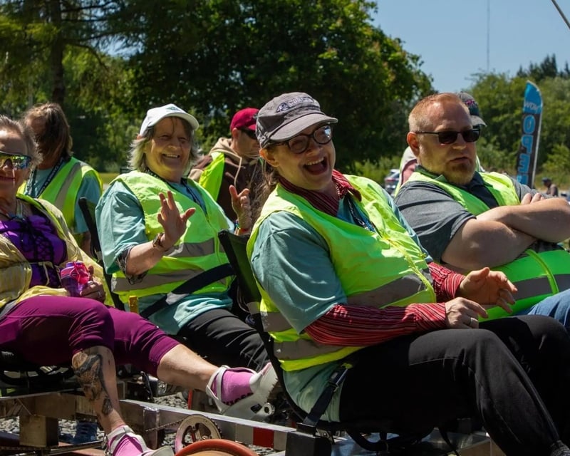 Shared Rail Bike Tour on Retired Tracks in Oklahoma City